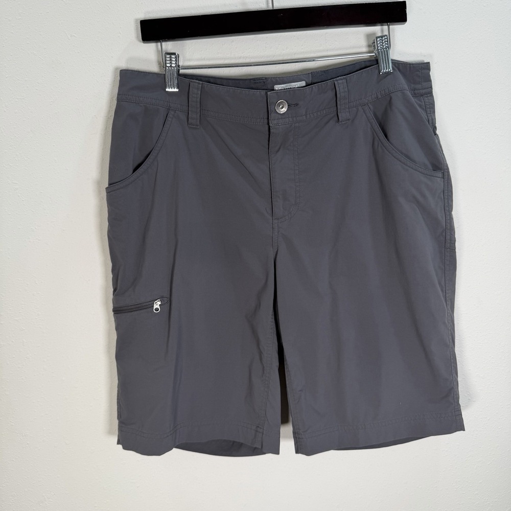 MARMOT Shorts Men's Arch Rock Sz 34 Gray Quick Dry Hike Camp Fish Active